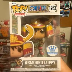 Armored luffy one piece funko pop new