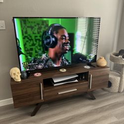 TV Stand and  55” TV