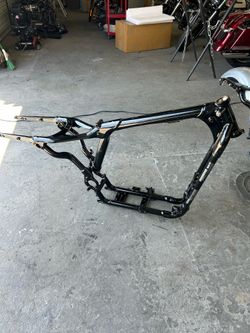 2018 Harley-Davidson Sportster XL1200NS OEM Frame Chassis Salvage Title Straight Frame.  SM9KNT0386