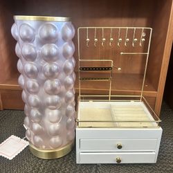 Lamp and Jewelry Organizer