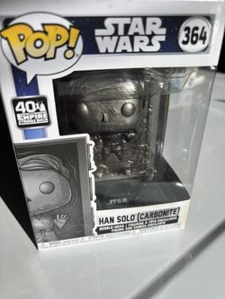 Funk Pop Han Solo In Carbonite #364