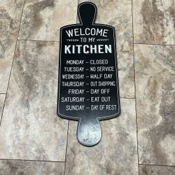 Welcome To My Kitchen 