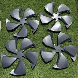 Tesla Model Y Juniper Hubcaps OEM, 4 New 