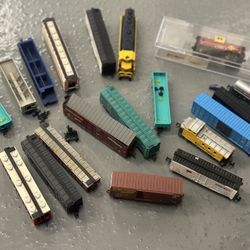 Lot Of ‘N’ Scale Micro Trains AS IS
