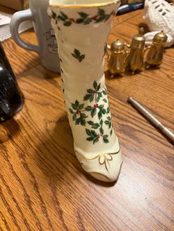 Vintage Decorative Boots – Pair