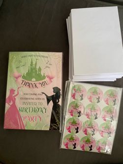 birthday party invitation 60 pack