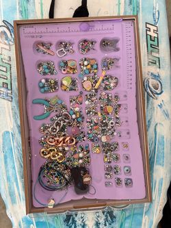 Large Bead and Charm Jewelry Making Lot