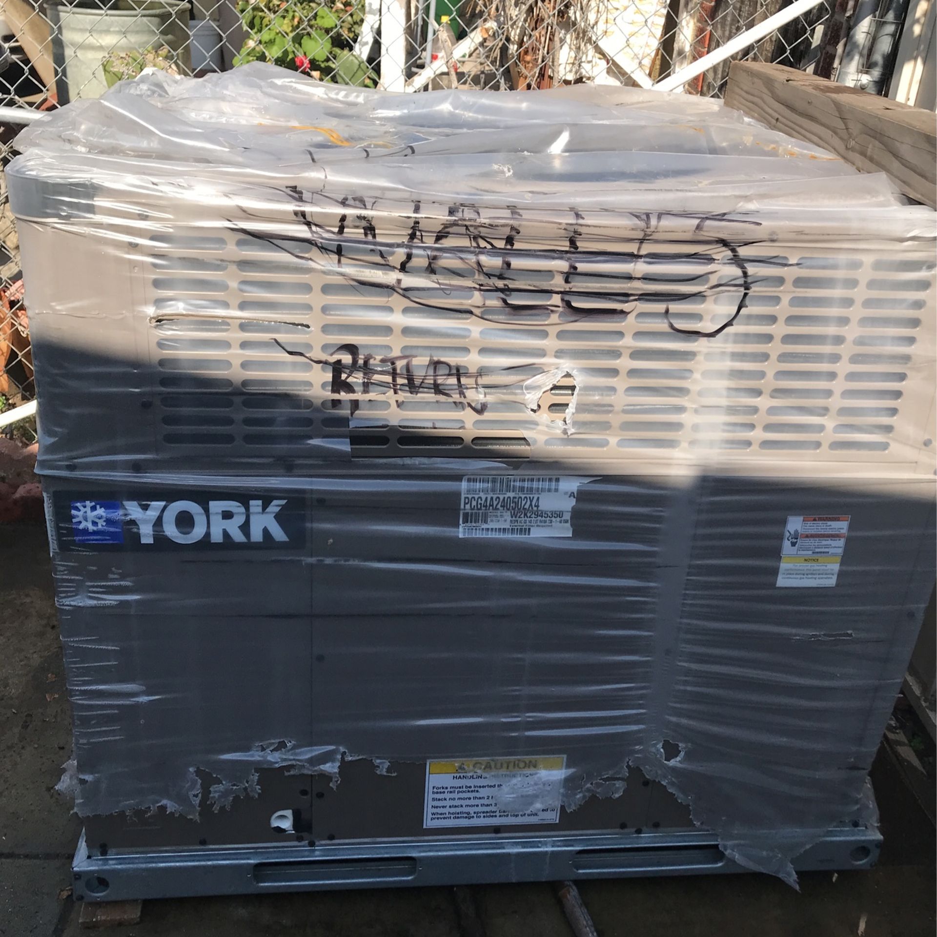 York 2 Ton High Efficiency New From Factory