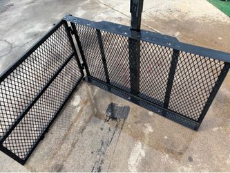Wheel chair rack