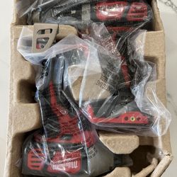 Milwaukee M 18 lithium ion cordless impact driver and drill