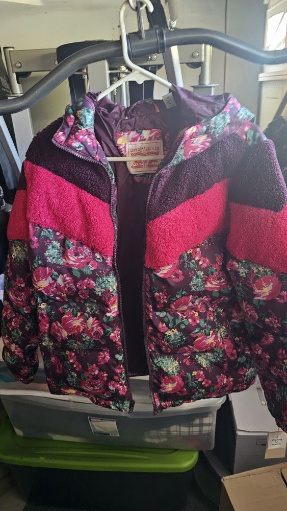 Levi Strauss & CO Sherpa Puffer Jacket-New W Tags