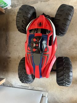 Spiderman monster jam rc car
