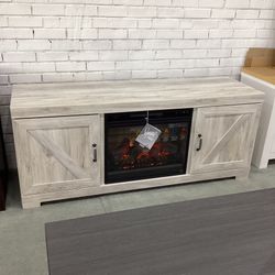 Bellaby 63" TV Stand with Electric Fireplace