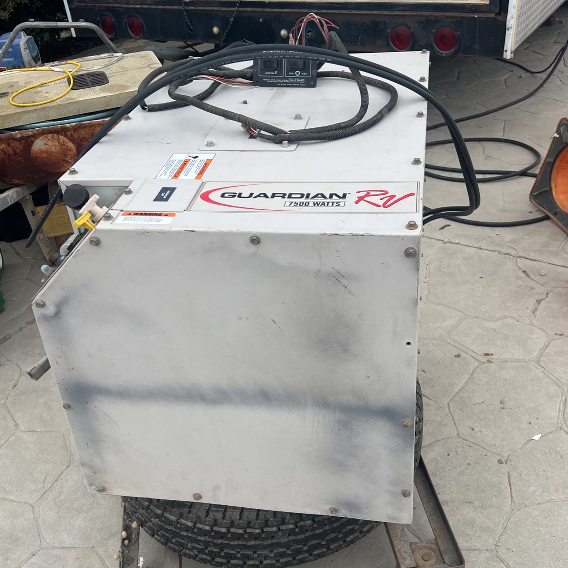 Rv Generator. Guardian By Generac 7500 Watts Dieeesel