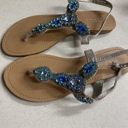 Jeweled Sandals