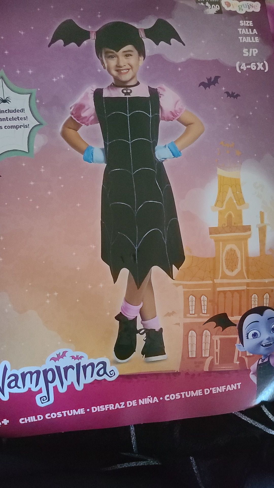 Vampirina kid costume