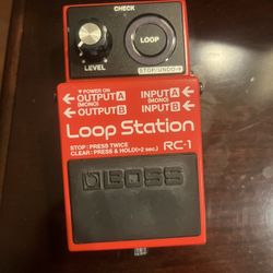 BOSS RC1 Loop Station Pedal