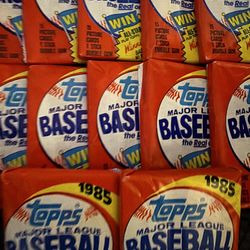 1985 Topps Baseball Lots 55 Sealed Packs