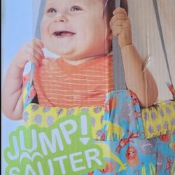 Adjustable ExerSaucer Doorway Jumper Secure Fit Portable Exerciser Baby Bouncer