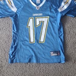 Youth Size M.  CHARGERS JERSEY 