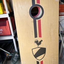 Preowned Cornhole Game with 8 Bags