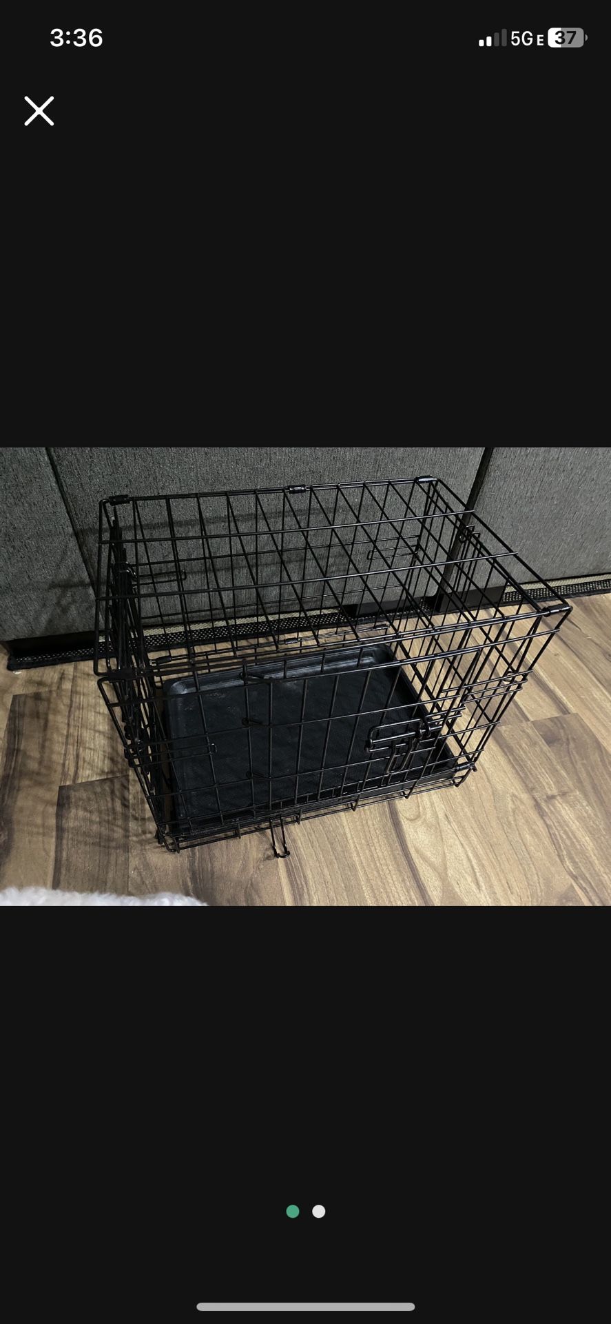 Small Dog Kennel 12” Wide 17” Long