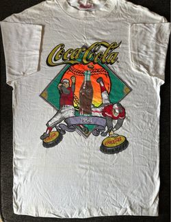 #12 Vintage Coca-Cola 1958 Baseball Graphic T-Shirt