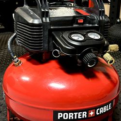 Porter Cable Oil-Free Pancake Air Compressor 6gal, 150PSI