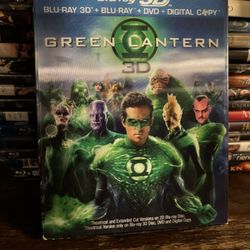 Green Lantern 3D Blu-ray 