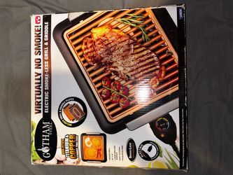 Electric indoor grill