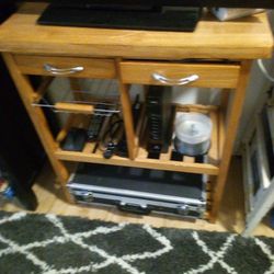 TV And TV Stand With Remote