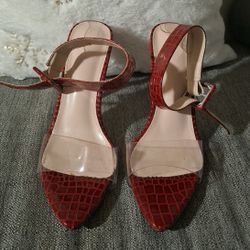 It's as Good As New. Wore it once. High Heel Strap Sandals 