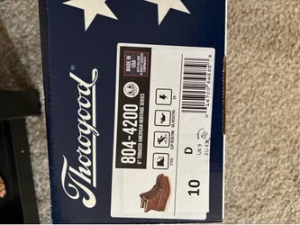 Thorogood work boots