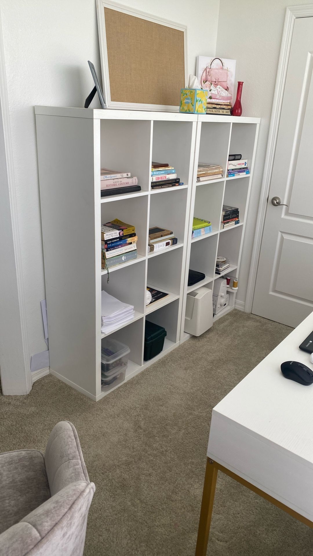 Two Bookshelves