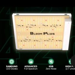 Bloom Plus BP1000 LED Grow Light Full Spectrum for Indoor Plants Veg Flower IR