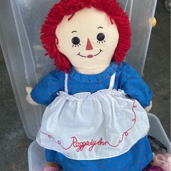 Large Raggedy Annn Doll Plush 