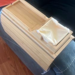 Sofa armrest tray