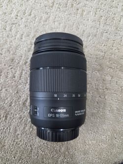 Canon EF-S 18-135mm IS Nano USM camera lens!