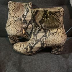 Snakeskin Boots