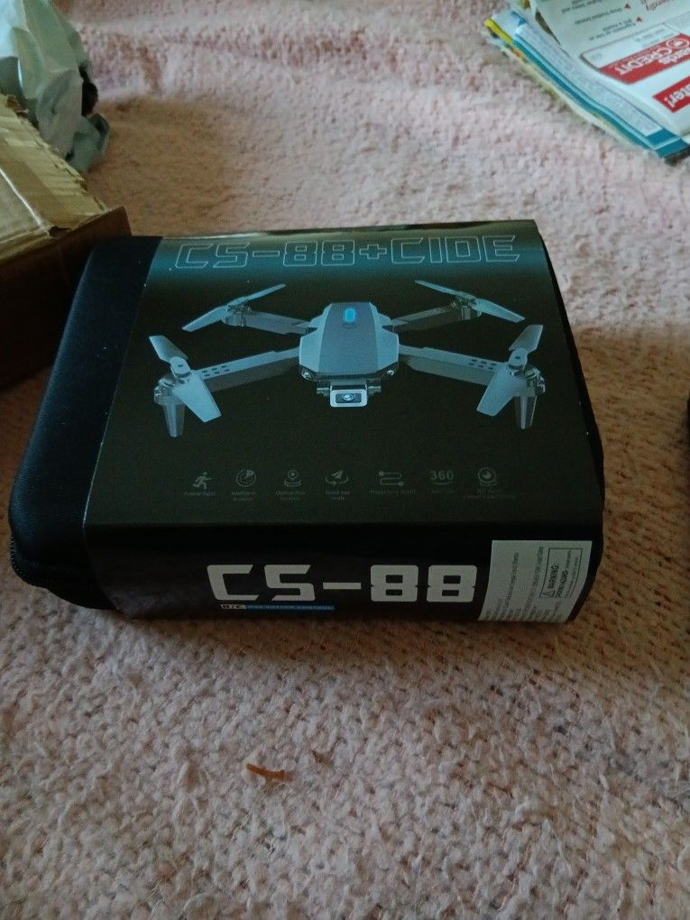 Drone New In Case Black Color