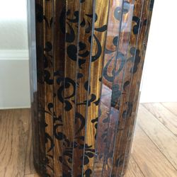 Glass Vase Home Decor Accent Decoration Item Mosaic