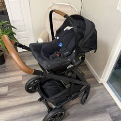 Nuna PIPA Urbn Car Seat + MIXX Next Stroller Travel System – Excellent Condition (8 Months Used)