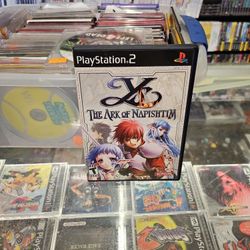 Ys The Ark of Napishtim (Sony PS2 Playstation 2) Complete CIB - Tested