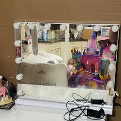 Vanity Light Up Mirror With Bluetooth