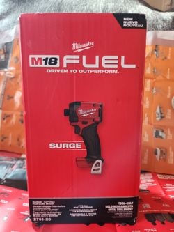 M18 FUEL SURGE 18V Lithium-Ion Brushless Cordless 1/4 in. Hex Impact Driver (Tool-Only)