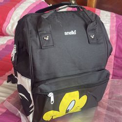 Brand New black Backpack W/ Mickey Mouse Design$25