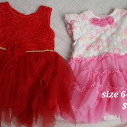 Girl Dress Size 6-9 Months 