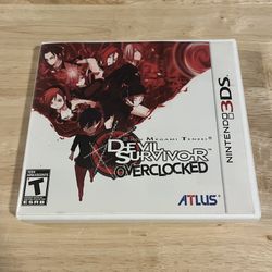 Nintendo Shin Megami Tensei: Devil Survivor Overclocked 3DS