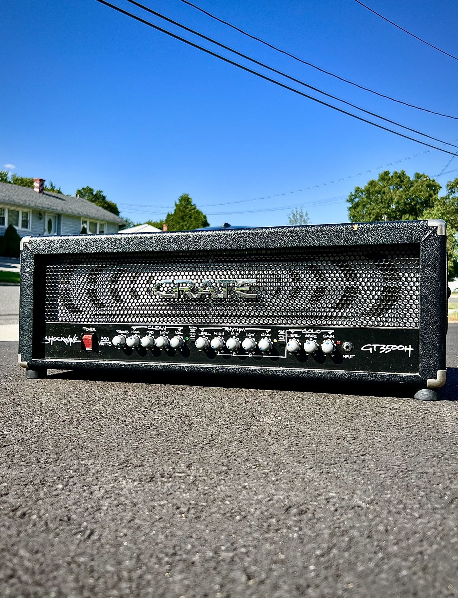 Crate GT3500H 🔥 Shockwave Guitar Amp 🚨🚨