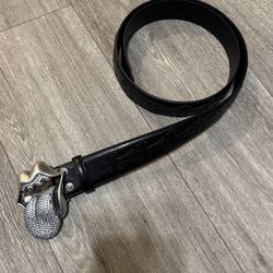 Iced Out Chrome Hearts Belt Real .925 Silver - SALE 🚨